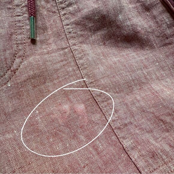 Athleta linen Cabo wide leg pants - Picture 4 of 5